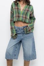 Load image into Gallery viewer, Vintage x Made in Hong Kong x DIESEL Green Cotton Plaid Buttonup (XS-L)