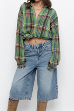 Load image into Gallery viewer, Vintage x Made in Hong Kong x DIESEL Green Cotton Plaid Buttonup (XS-L)