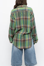 Load image into Gallery viewer, Vintage x Made in Hong Kong x DIESEL Green Cotton Plaid Buttonup (XS-L)