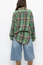Load image into Gallery viewer, Vintage x Made in Hong Kong x DIESEL Green Cotton Plaid Buttonup (XS-L)