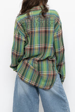 Load image into Gallery viewer, Vintage x Made in Hong Kong x DIESEL Green Cotton Plaid Buttonup (XS-L)