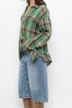Load image into Gallery viewer, Vintage x Made in Hong Kong x DIESEL Green Cotton Plaid Buttonup (XS-L)