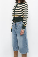 Load image into Gallery viewer, Modern x CES FEMME Green Striped Knit Cardigan (XS-M)