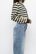Load image into Gallery viewer, Modern x CES FEMME Green Striped Knit Cardigan (XS-M)