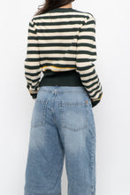 Load image into Gallery viewer, Modern x CES FEMME Green Striped Knit Cardigan (XS-M)