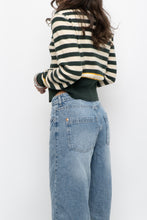 Load image into Gallery viewer, Modern x CES FEMME Green Striped Knit Cardigan (XS-M)