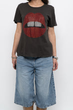 Load image into Gallery viewer, LAUREN MOSHI x Rhinestone Lips Soft Tee (XS-M)