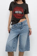 Load image into Gallery viewer, LAUREN MOSHI x Rhinestone Lips Soft Tee (XS-M)