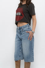 Load image into Gallery viewer, LAUREN MOSHI x Rhinestone Lips Soft Tee (XS-M)