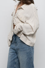 Load image into Gallery viewer, Vintage x SIMON CHANG Oatmeal Linen-blend Jacket (S-L)