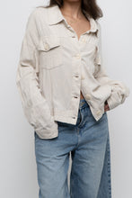 Load image into Gallery viewer, Vintage x SIMON CHANG Oatmeal Linen-blend Jacket (S-L)