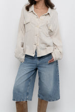 Load image into Gallery viewer, Vintage x SIMON CHANG Oatmeal Linen-blend Jacket (S-L)