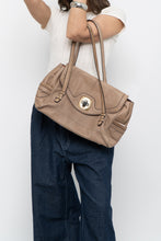 Load image into Gallery viewer, Vintage x B MAKOWSKY Beige Leather Purse