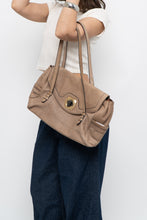 Load image into Gallery viewer, Vintage x B MAKOWSKY Beige Leather Purse