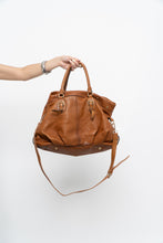Load image into Gallery viewer, Vintage x PEPPER Camel Leather Pebble Oversize Purse