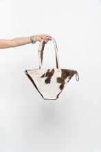 Load image into Gallery viewer, Vintage x Pony Hair Triangle Purse