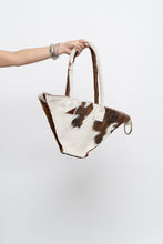 Load image into Gallery viewer, Vintage x Pony Hair Triangle Purse