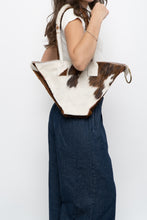 Load image into Gallery viewer, Vintage x Pony Hair Triangle Purse