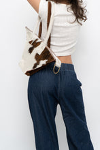 Load image into Gallery viewer, Vintage x Pony Hair Triangle Purse
