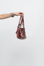 Load image into Gallery viewer, Vintage x Red, Pink Snakeskin Leather Purse