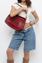 Load image into Gallery viewer, Vintage x DANIER LEATHER Red Leather Purse