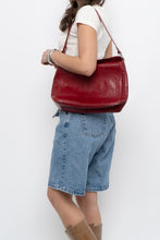 Load image into Gallery viewer, Vintage x DANIER LEATHER Red Leather Purse