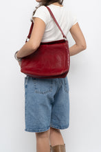 Load image into Gallery viewer, Vintage x DANIER LEATHER Red Leather Purse