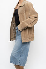 Load image into Gallery viewer, Vintage x Beige Suede Bomber Jacket (S-L)