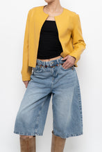 Load image into Gallery viewer, Vintage x ANTONELLI FIRENZE Yellow Lambskin Leather Jacket (XS, S)