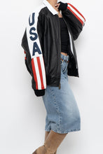 Load image into Gallery viewer, Vintage x MICHAEL HOBAN USA Leather Bomber (S-L)