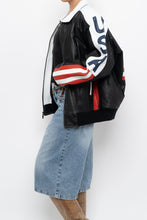 Load image into Gallery viewer, Vintage x MICHAEL HOBAN USA Leather Bomber (S-L)