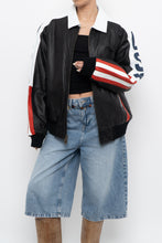 Load image into Gallery viewer, Vintage x MICHAEL HOBAN USA Leather Bomber (S-L)