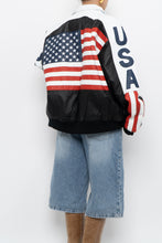 Load image into Gallery viewer, Vintage x MICHAEL HOBAN USA Leather Bomber (S-L)