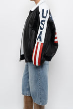 Load image into Gallery viewer, Vintage x MICHAEL HOBAN USA Leather Bomber (S-L)
