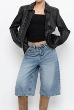 Load image into Gallery viewer, Vintage x ALFANI Black Leather Jacket (XS-M)