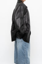 Load image into Gallery viewer, Vintage x LIZ CLAIBORNE Black Butter Leather Panelled Jacket (XS-L)
