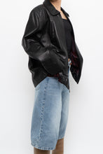 Load image into Gallery viewer, Vintage x LIZ CLAIBORNE Black Butter Leather Panelled Jacket (XS-L)