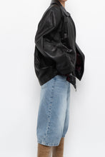 Load image into Gallery viewer, Vintage x LIZ CLAIBORNE Black Butter Leather Panelled Jacket (XS-L)