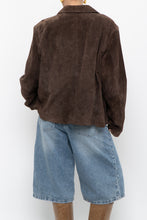 Load image into Gallery viewer, Vintage x MODERN ESSENTIALS Brown Suede Jacket (XS-M)