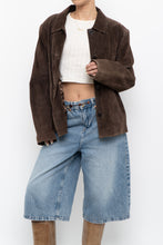 Load image into Gallery viewer, Vintage x MODERN ESSENTIALS Brown Suede Jacket (XS-M)