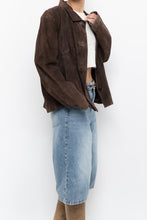 Load image into Gallery viewer, Vintage x MODERN ESSENTIALS Brown Suede Jacket (XS-M)