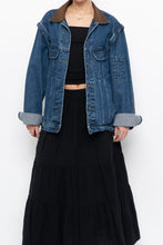 Load image into Gallery viewer, Vintage x DAKOTA Darkwash Denim Jacket/Vest (S-L)