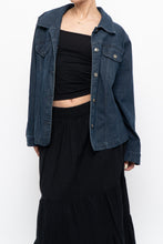 Load image into Gallery viewer, Vintage x Darkwash Denim Jacket (XS-L)