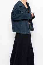 Load image into Gallery viewer, Vintage x Darkwash Denim Jacket (XS-L)