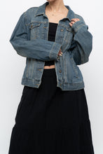 Load image into Gallery viewer, Vintage x CLEO Faded Denim Midwash Jacket (XS-L)