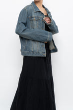 Load image into Gallery viewer, Vintage x CLEO Faded Denim Midwash Jacket (XS-L)