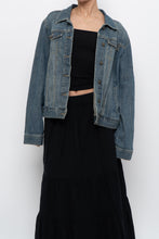 Load image into Gallery viewer, Vintage x CLEO Faded Denim Midwash Jacket (XS-L)