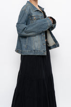 Load image into Gallery viewer, Vintage x CLEO Faded Denim Midwash Jacket (XS-L)