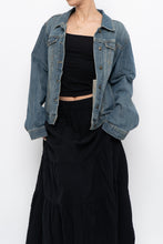 Load image into Gallery viewer, Vintage x CLEO Faded Denim Midwash Jacket (XS-L)