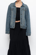 Load image into Gallery viewer, Vintage x CLEO Faded Denim Midwash Jacket (XS-L)